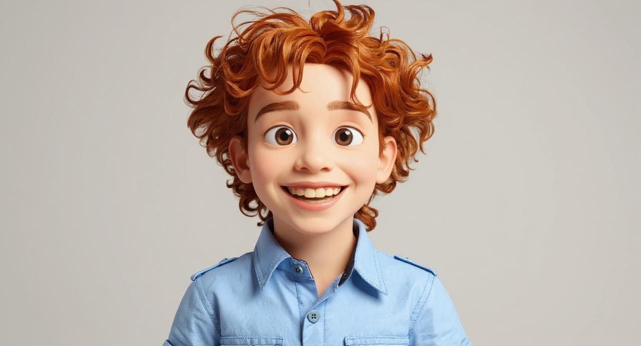 Child as storybook hero